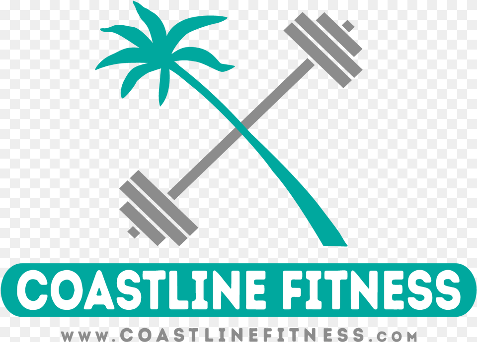 Coastline Fitness Graphic Design, Logo, Cutlery, Fork, Cross Free Png Download