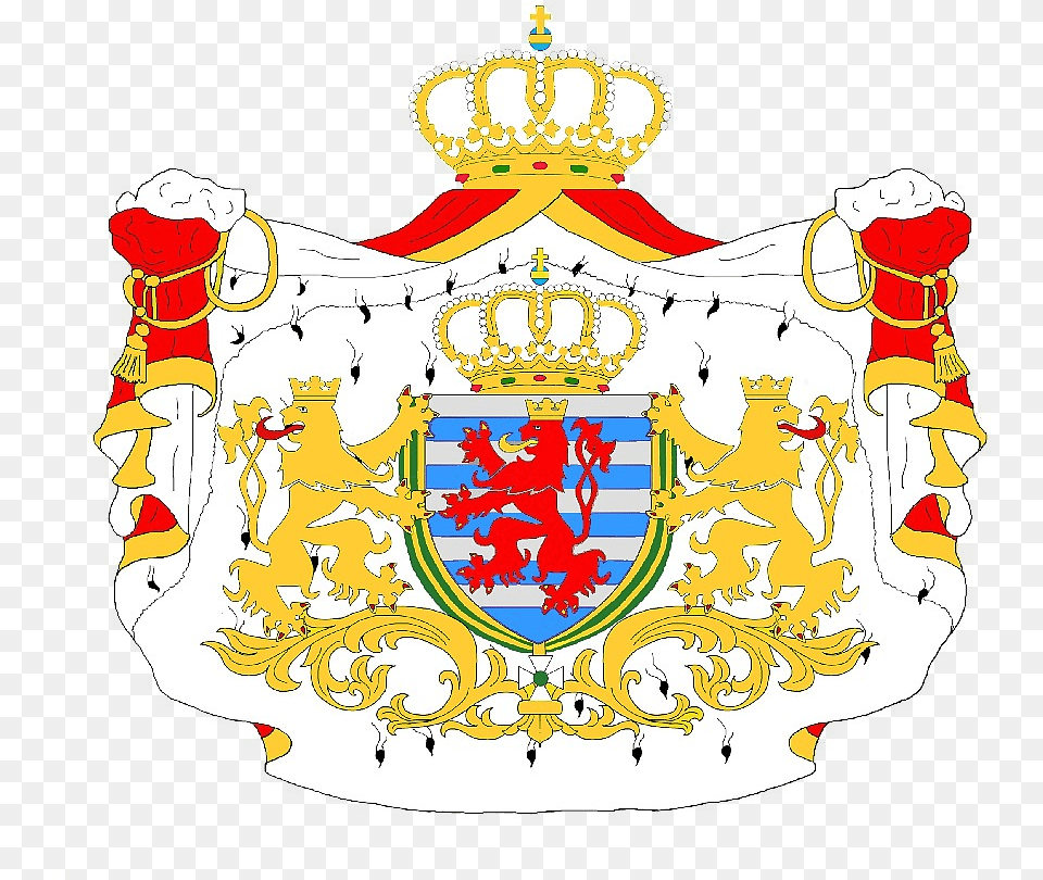 Coat Arms Grand Duchy Of Luxembourg Large Coat Of Arms, Baby, Person, Armor Png Image