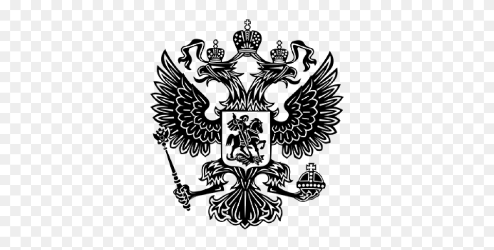 Coat Arms Russia, Gray Free Png Download