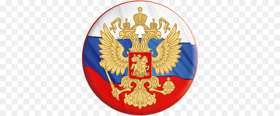 Coat Arms Russia, Badge, Emblem, Logo, Symbol Png