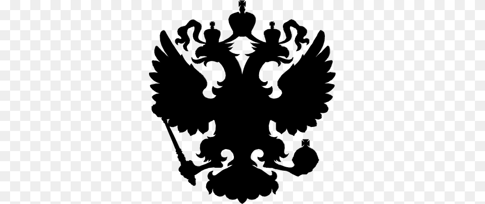 Coat Arms Russia, Silhouette, Lighting Free Png