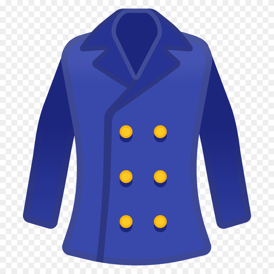 Coat Emoji Clipart, Blazer, Clothing, Jacket, Overcoat Free Png