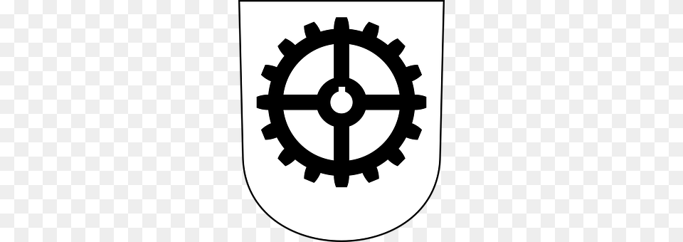 Coat Of Arms Machine, Gear, Ammunition, Grenade Free Png