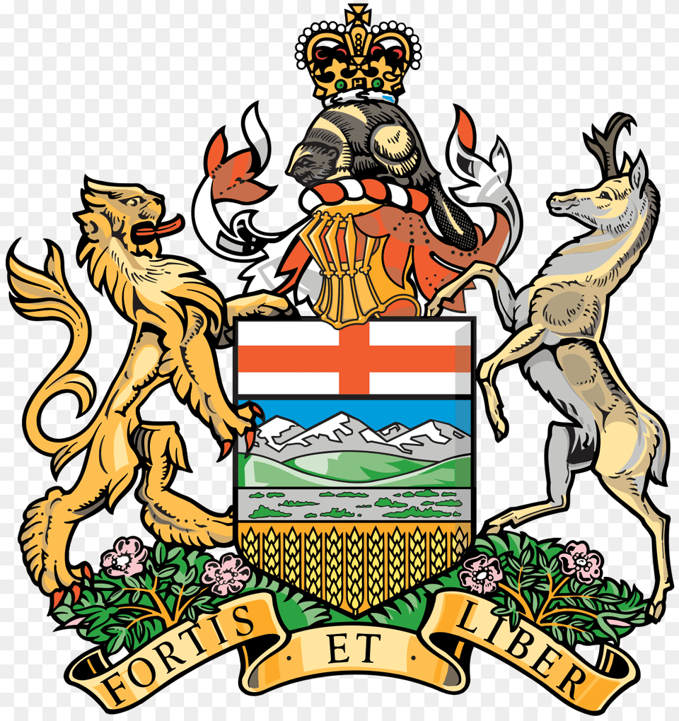 Coat Of Arms Alberta, Emblem, Symbol, Baby, Person Free Png Download
