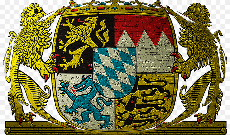 Coat Of Arms Bavaria, Emblem, Symbol, Armor Png Image