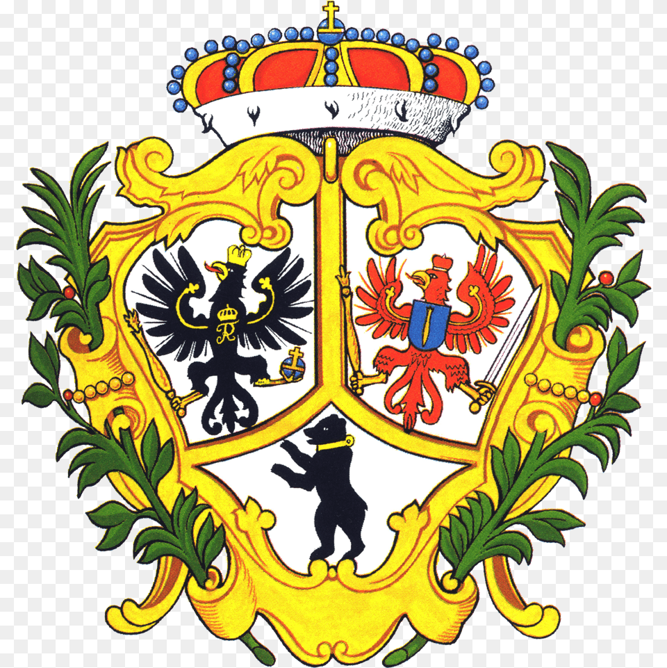 Coat Of Arms Berlin 1709 Berlin Coat Of Arms, Emblem, Symbol, Baby, Person Png