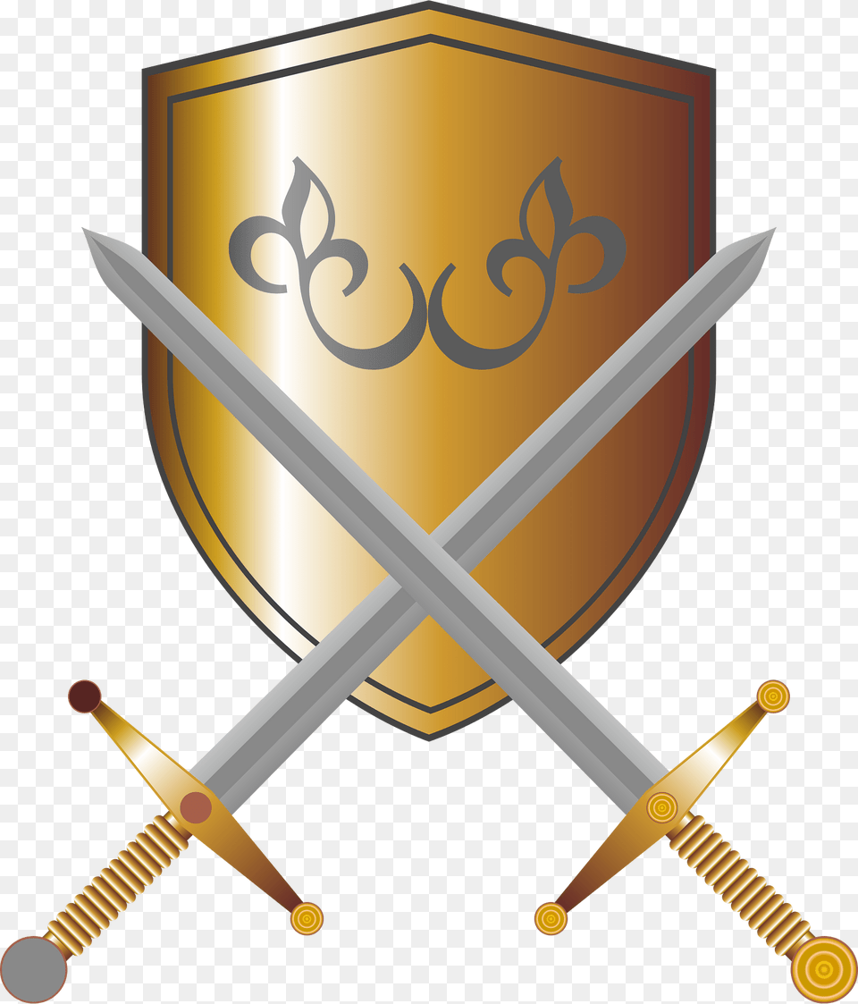 Coat Of Arms Clipart, Armor, Sword, Weapon, Blade Free Png Download