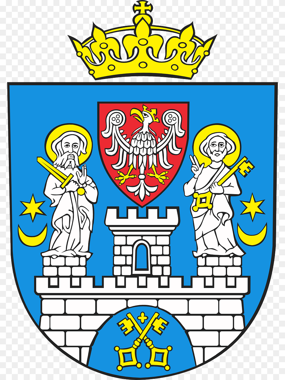 Coat Of Arms Clipart Poznan, Baby, Person, Face, Head Free Png