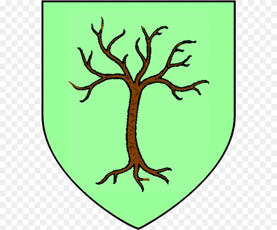 Coat Of Arms Driftwood Game Of Thrones Trident Tree With No Leaves Drawing, Animal, Invertebrate, Spider Png