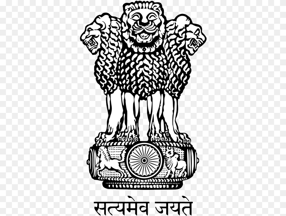 Coat Of Arms India Images Satyamev Jayate Logo, Wildlife, Animal, Mammal, Lion Free Png Download