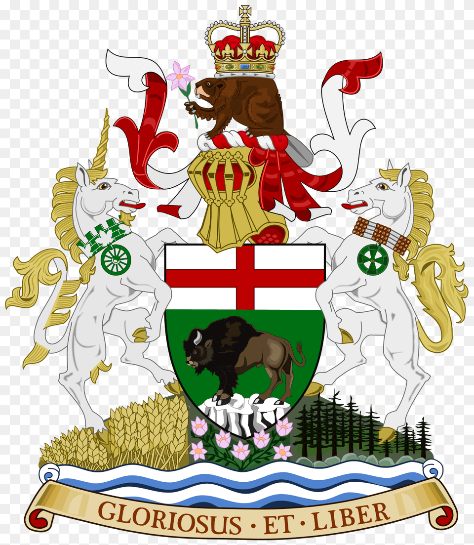 Coat Of Arms Manitoba, Emblem, Symbol, Logo Free Transparent Png