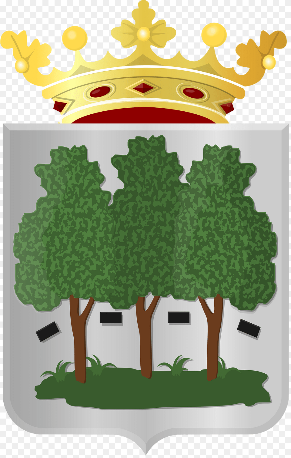 Coat Of Arms Of Aengwirden Clipart, Plant, Tree, Vegetation Free Png Download