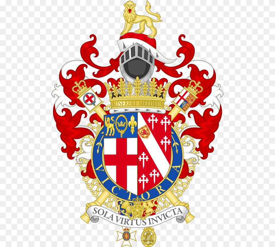 Coat Of Arms Of Algar Howard Garter Garter King Of Arms Crest, Emblem, Symbol, Badge, Logo Free Png Download