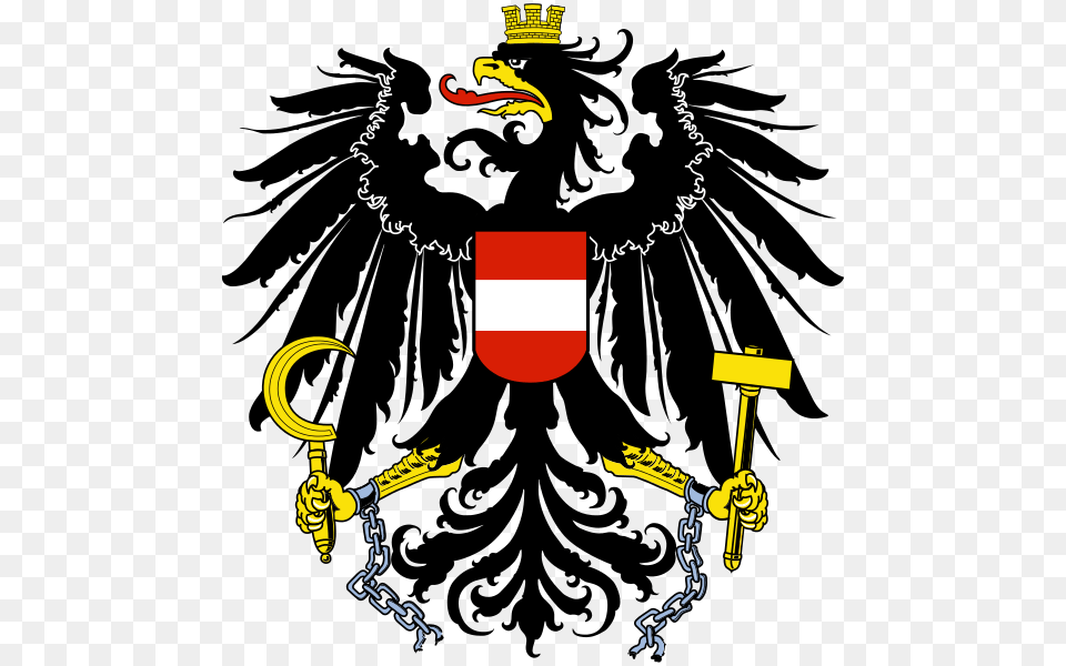 Coat Of Arms Of Austria Austria Emblem, Electronics, Hardware Free Transparent Png