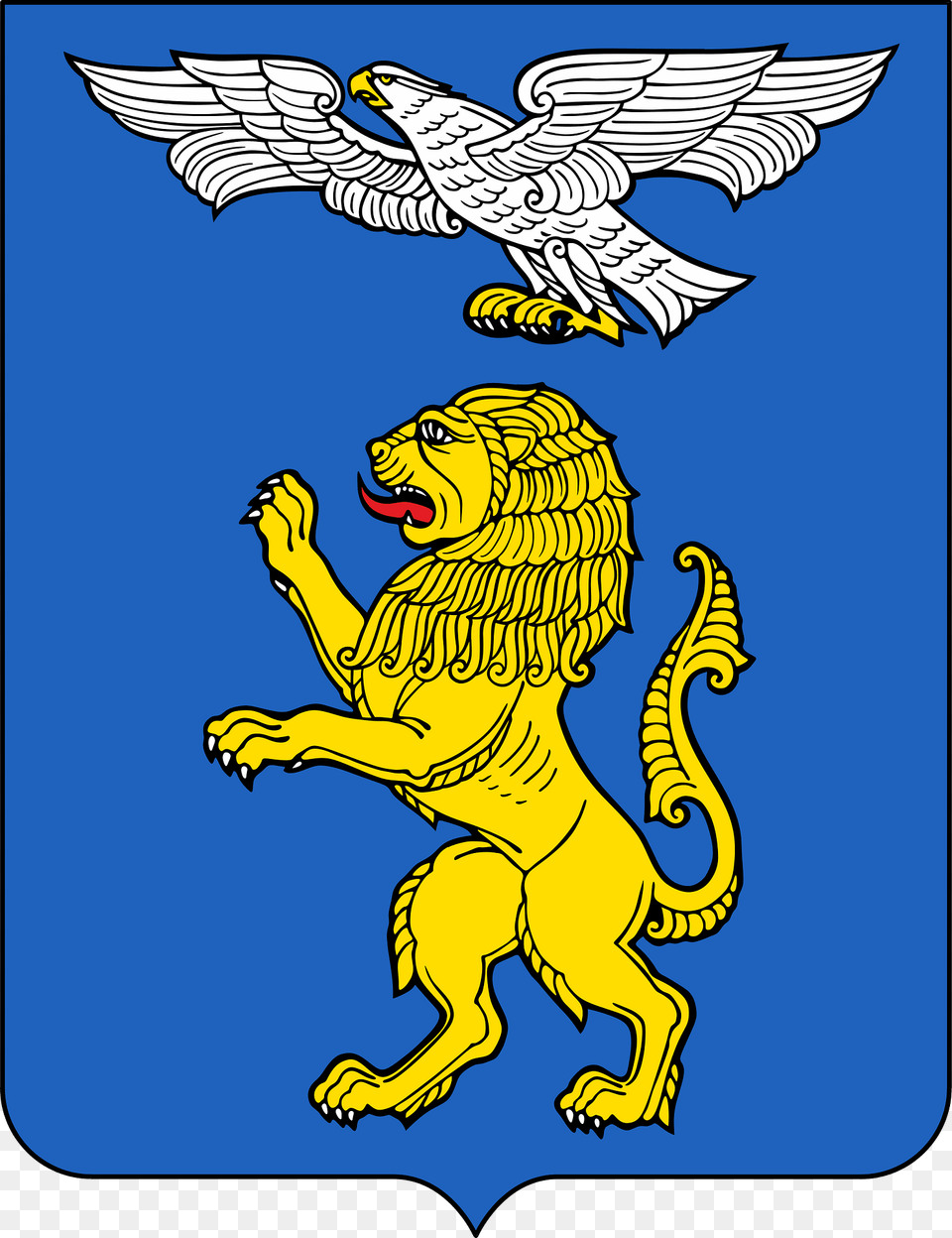 Coat Of Arms Of Belgorod Clipart, Animal, Lion, Mammal, Wildlife Png Image