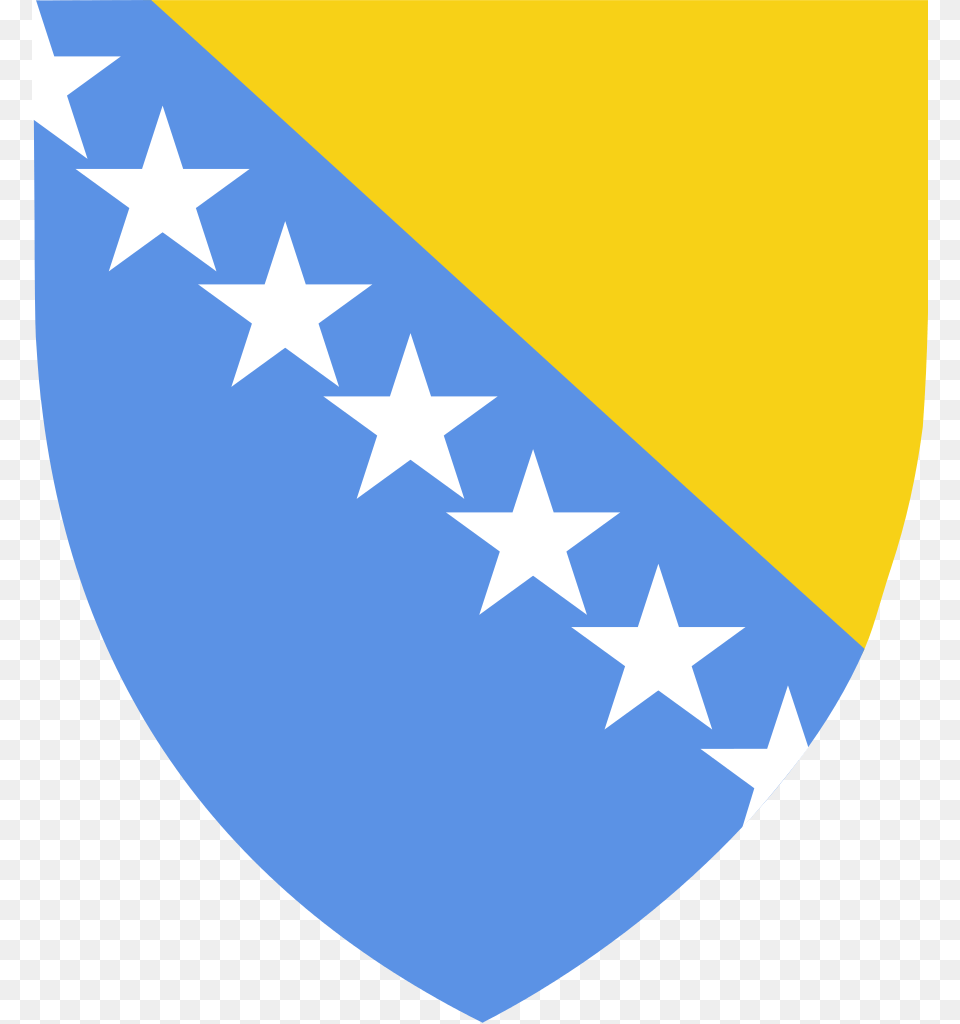 Coat Of Arms Of Bosnia And Herzegovina Bosnia Coat Of Arms, Flag, Armor, Shield Png