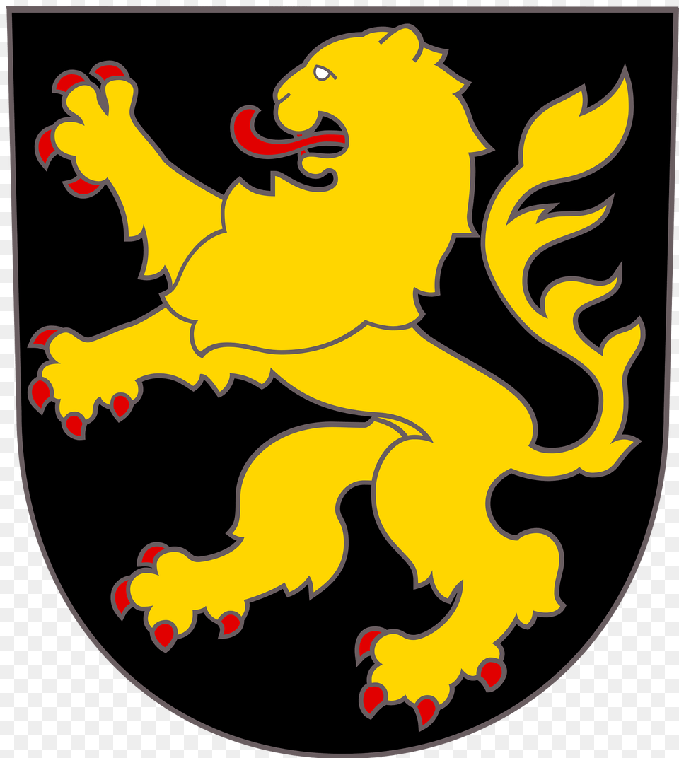 Coat Of Arms Of Brabant Clipart, Animal, Dinosaur, Reptile, Electronics Free Transparent Png