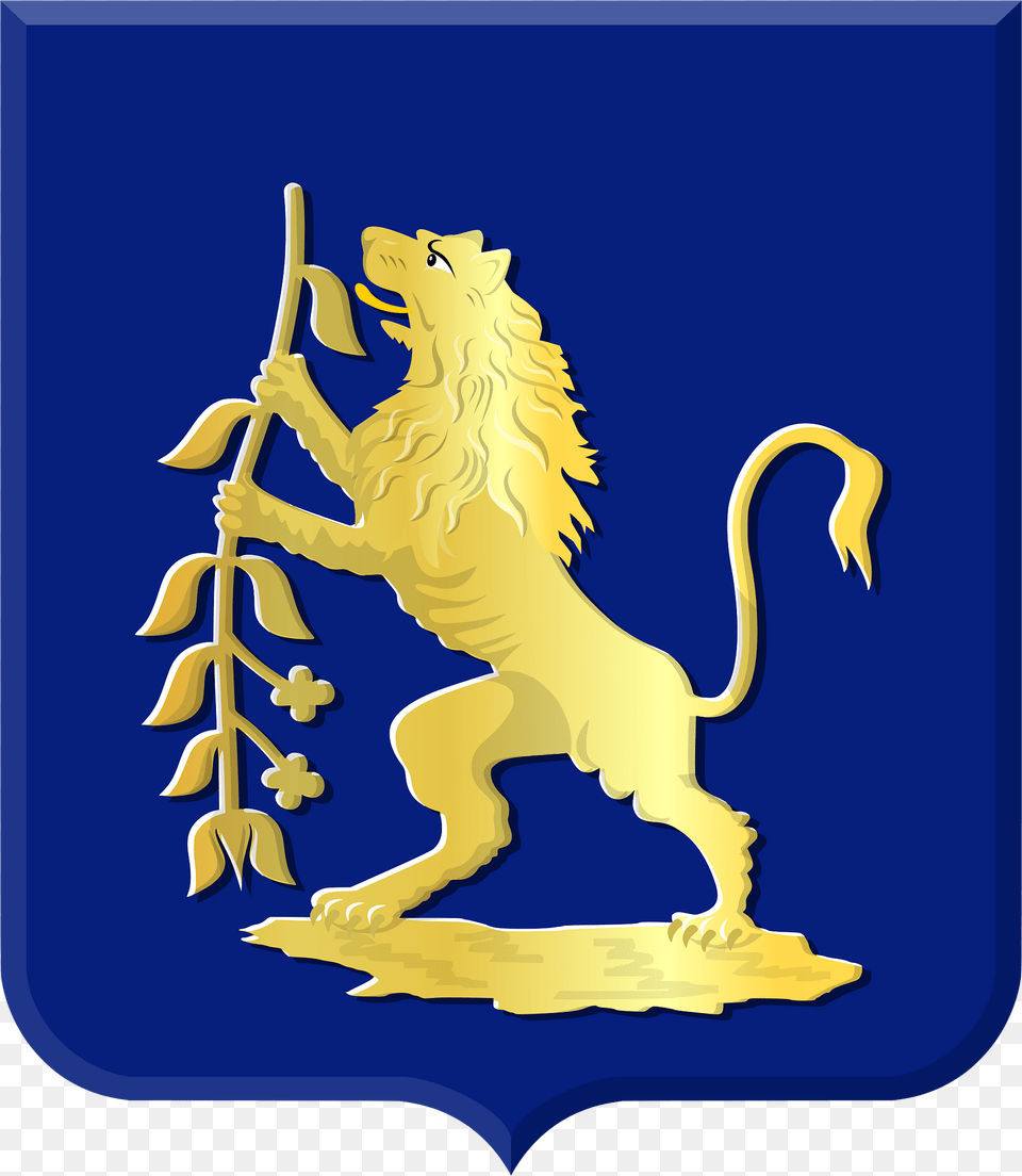 Coat Of Arms Of Brummen Clipart, Animal, Lion, Mammal, Wildlife Free Transparent Png