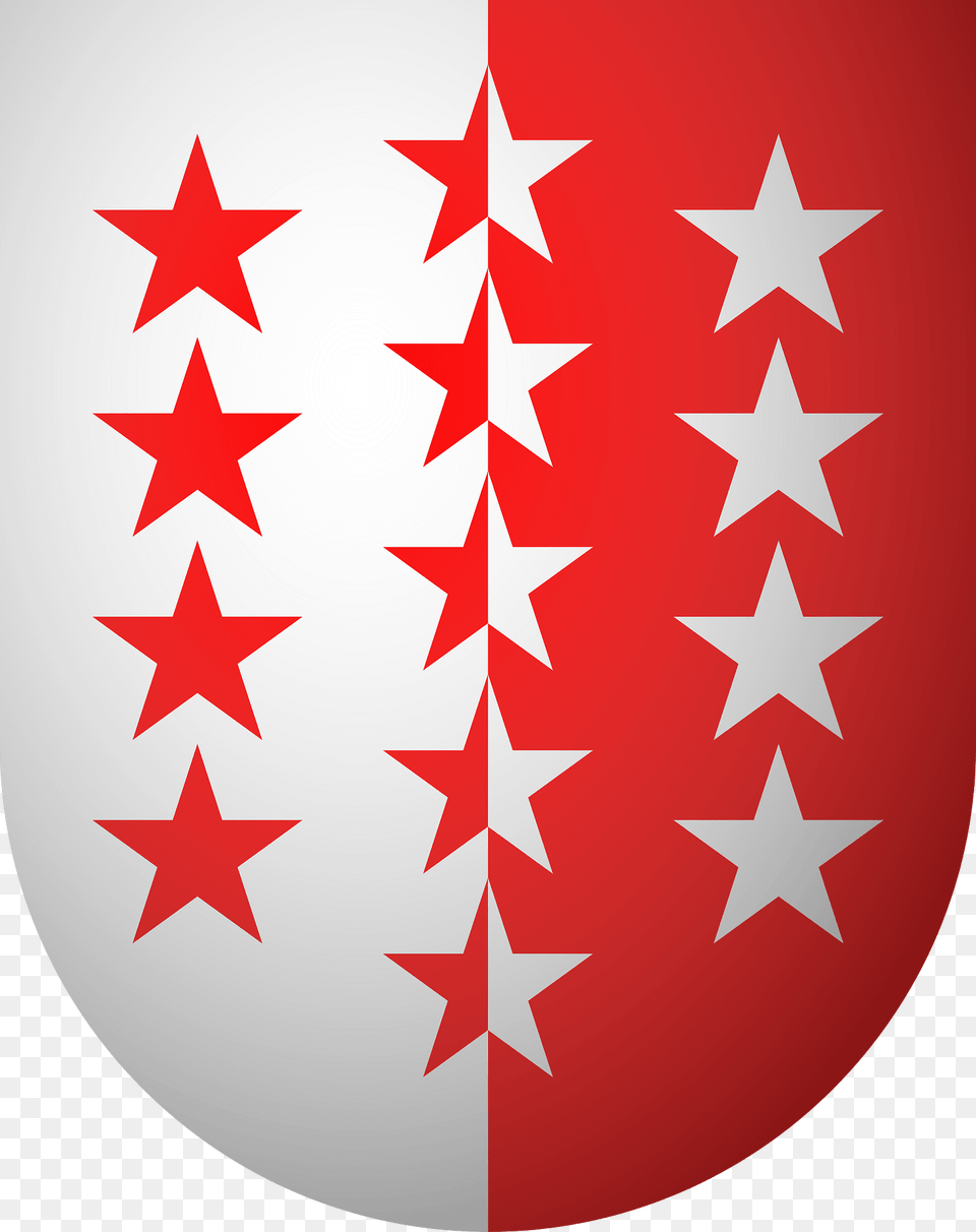 Coat Of Arms Of Canton Of Valais 3d Clipart, Symbol Free Png