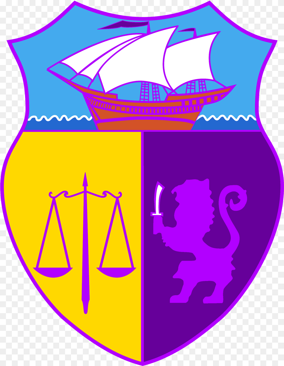 Coat Of Arms Of Carthage Tunisia Crest, Armor, Shield, Face, Head Png