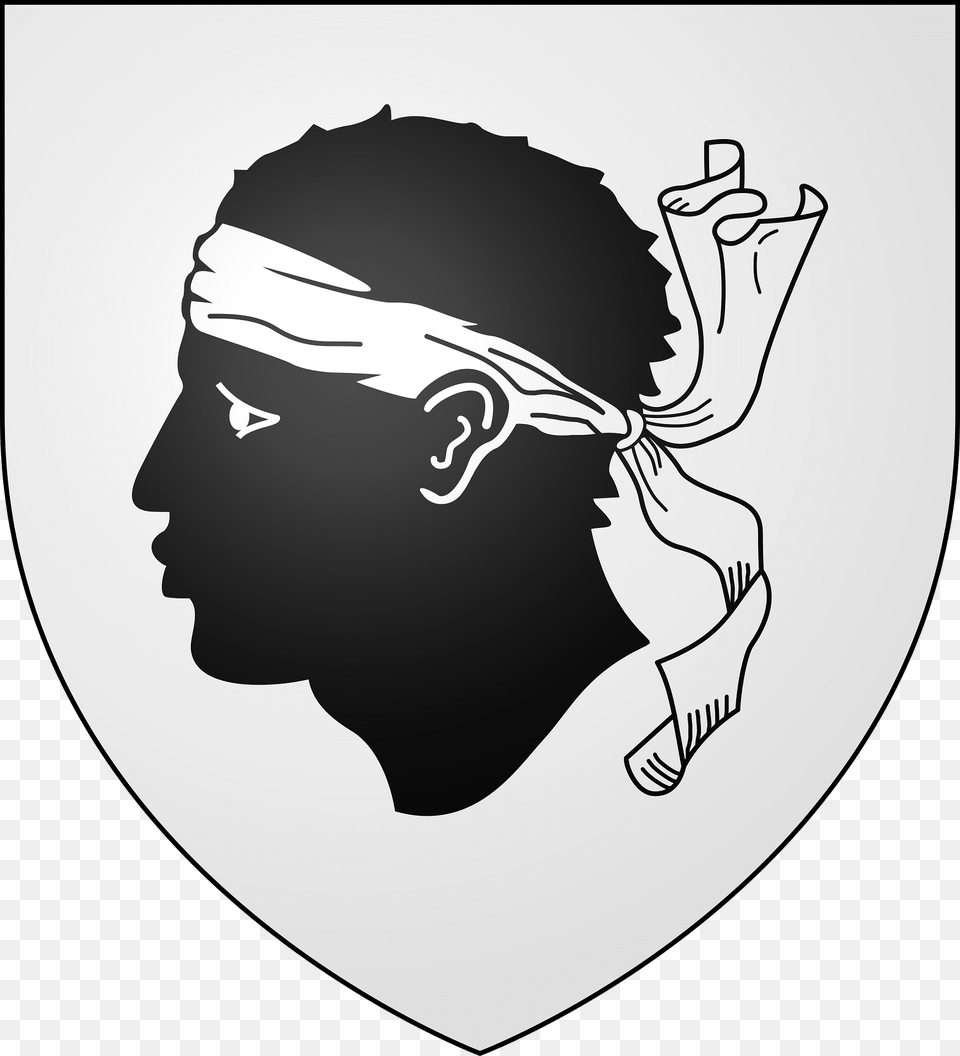 Coat Of Arms Of Corsica Clipart, Adult, Male, Man, Person Free Png