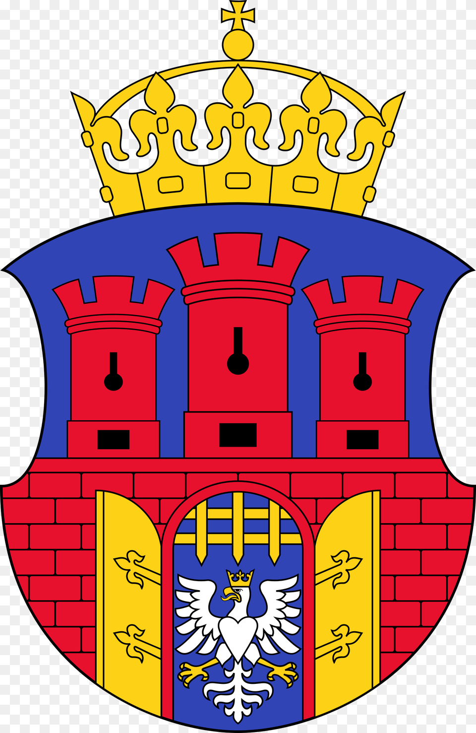 Coat Of Arms Of Cracow Clip Arts Coat Of Arms Cracovia, Emblem, Logo, Symbol, Armor Png