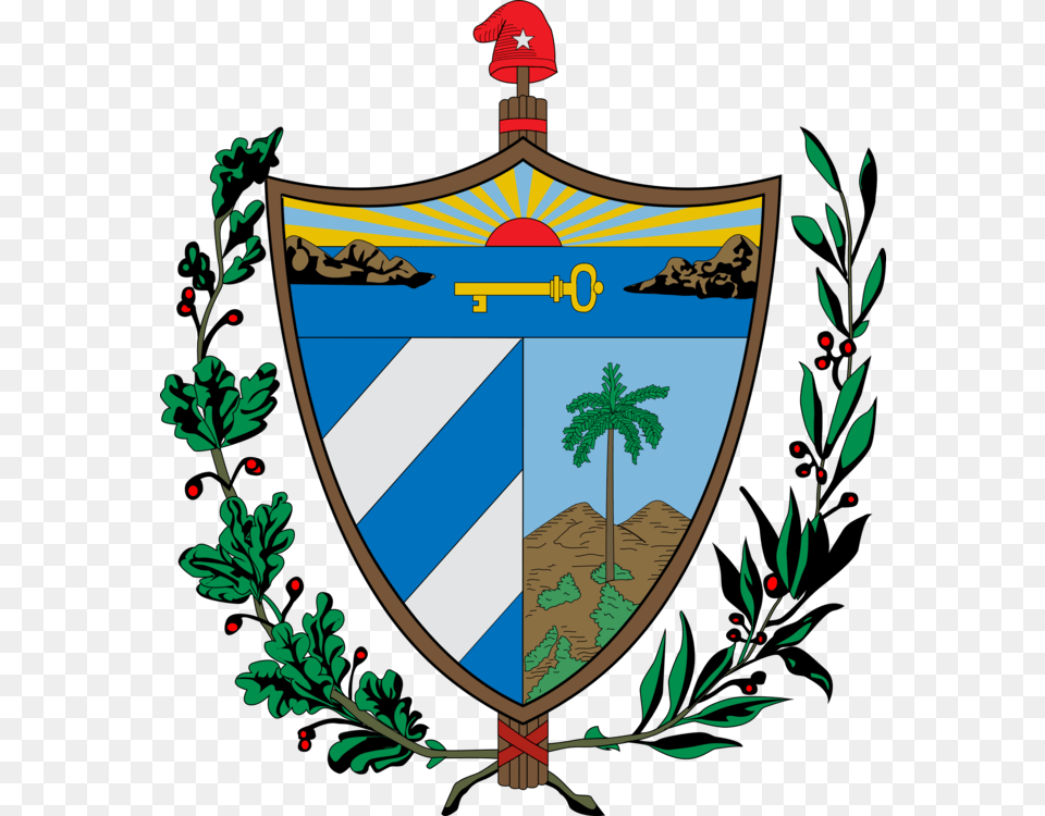 Coat Of Arms Of Cuba Coat Of Arms Of Finland National Emblem, Armor, Shield, Symbol Free Png Download