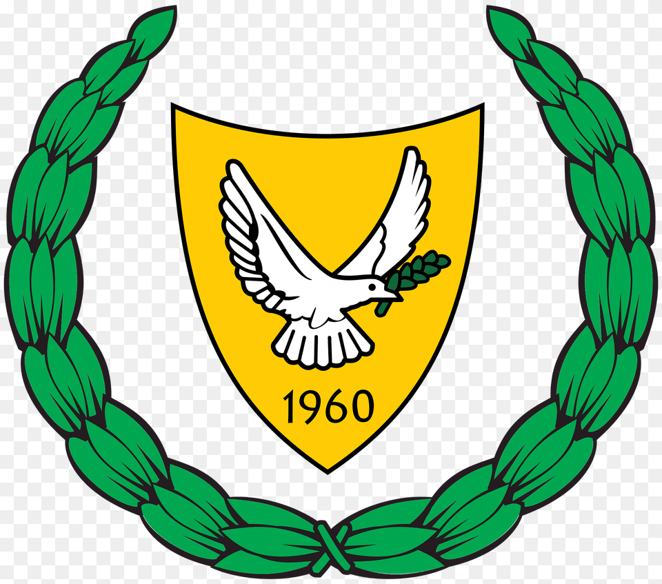 Coat Of Arms Of Cyprus Old Clipart, Animal, Bird, Emblem, Symbol Free Transparent Png
