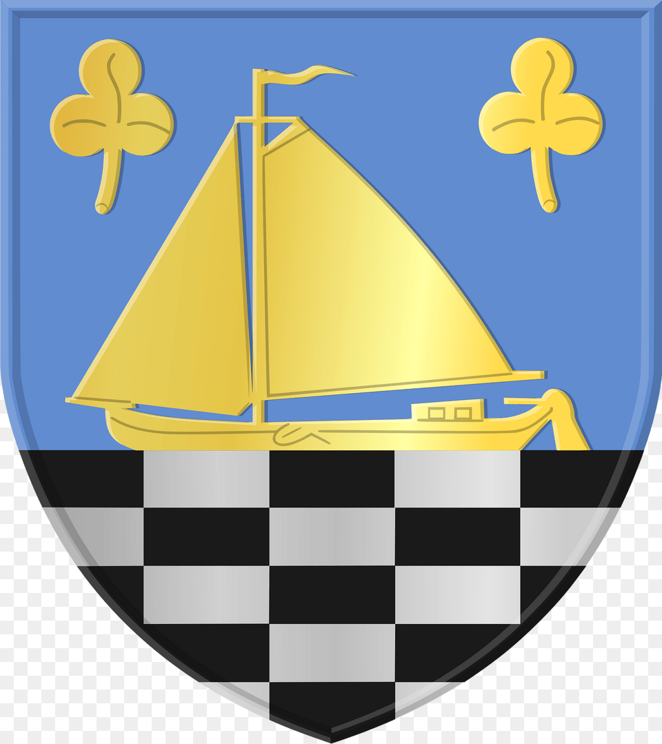Coat Of Arms Of De Feanhoop Clipart, Boat, Sailboat, Transportation, Vehicle Free Png Download
