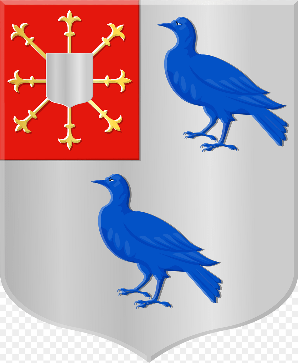 Coat Of Arms Of Duiven Clipart, Animal, Bird, Armor Free Png Download