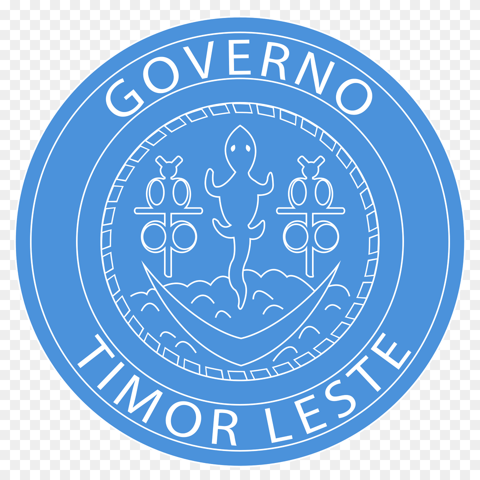 Coat Of Arms Of East Timor Untaet Clipart, Logo, Person, Symbol Png Image