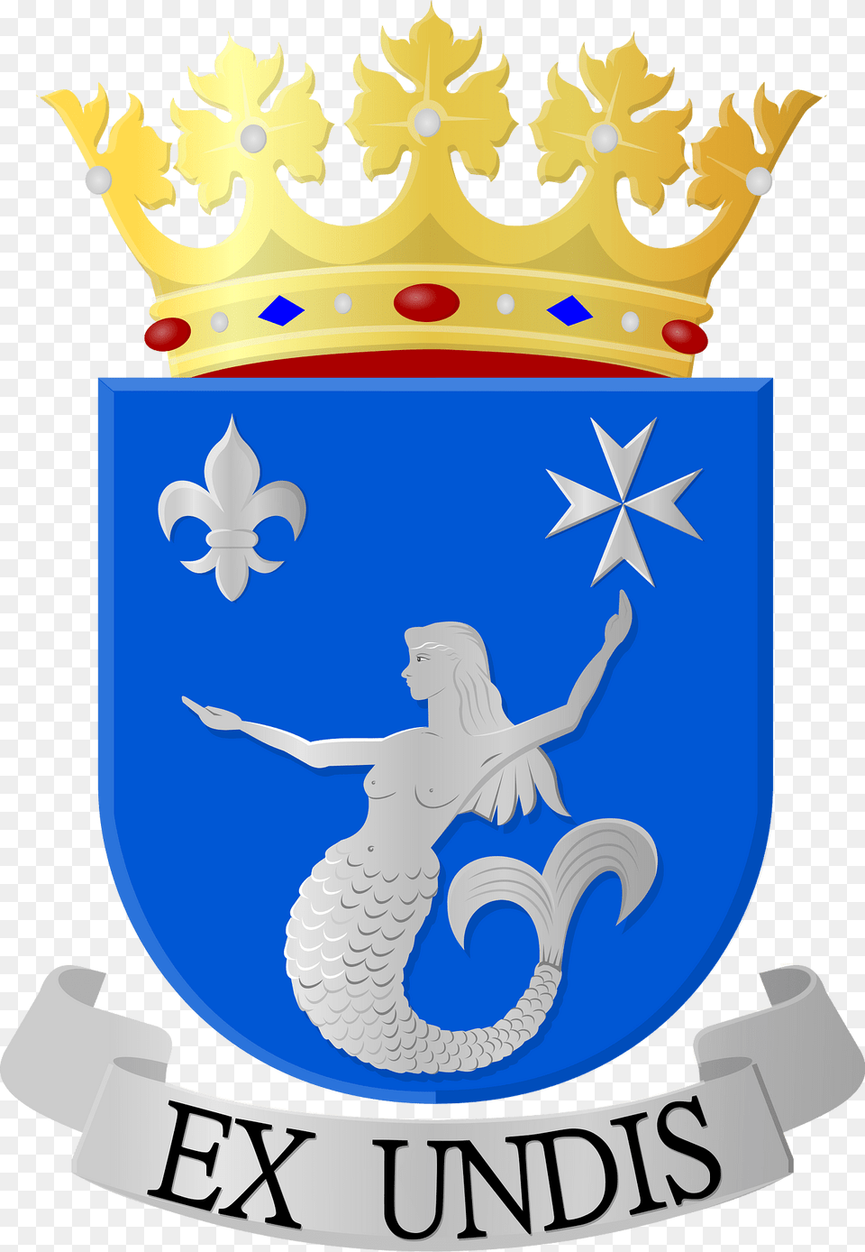 Coat Of Arms Of Eemsmond Clipart, Person, Emblem, Symbol, Face Free Png