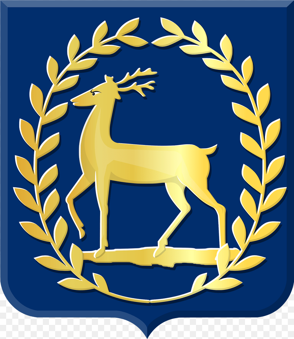 Coat Of Arms Of Epe Clipart, Animal, Deer, Mammal, Wildlife Png Image