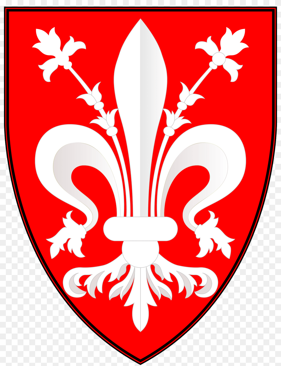 Coat Of Arms Of Florence Until 1251 Clipart, Armor, Food, Ketchup, Emblem Png