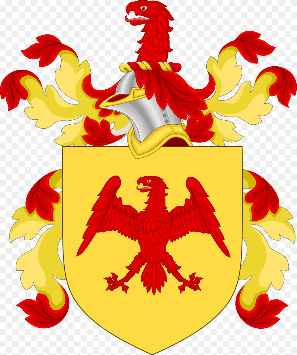 Coat Of Arms Of George Washington Parke Custis, Emblem, Symbol, Animal, Dinosaur Free Transparent Png