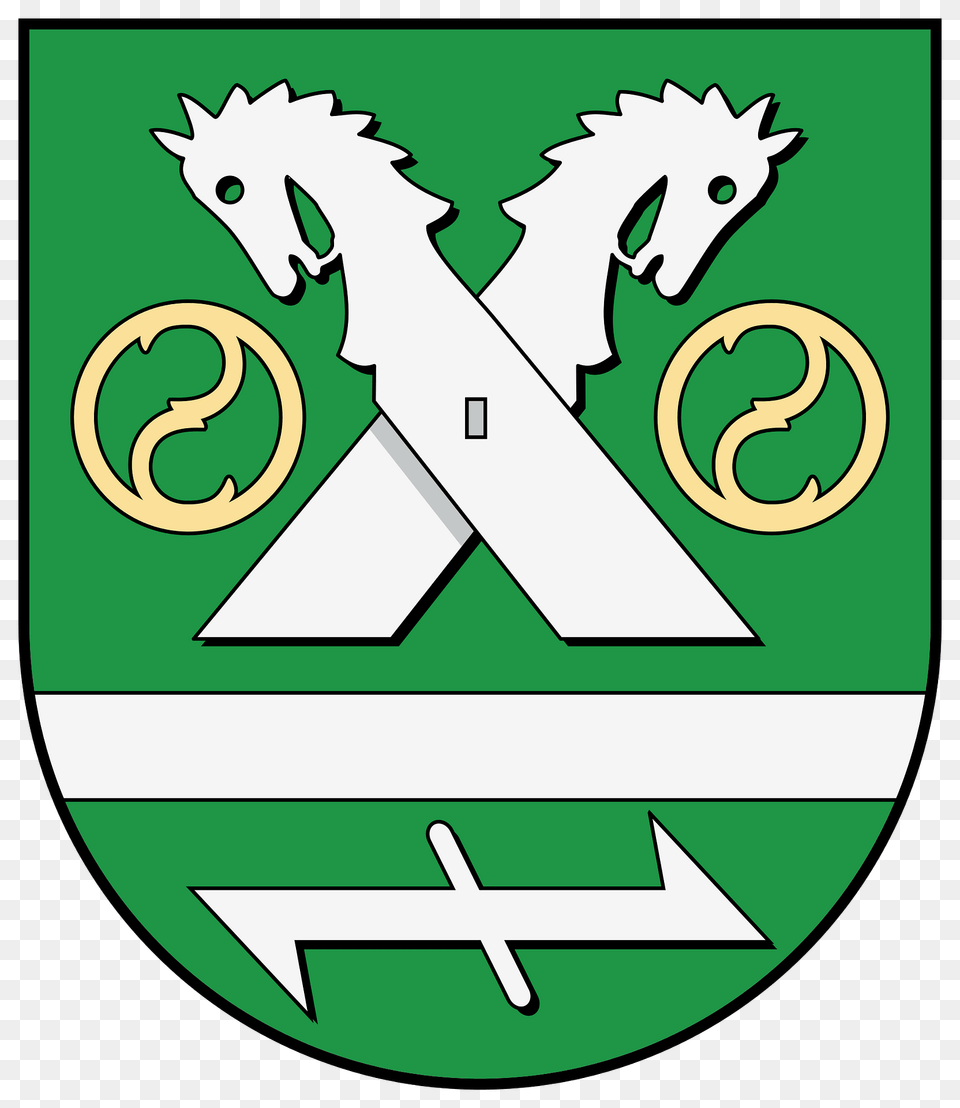 Coat Of Arms Of Germany Town Abbensen Clipart, Symbol, Logo, Animal, Kangaroo Free Png Download