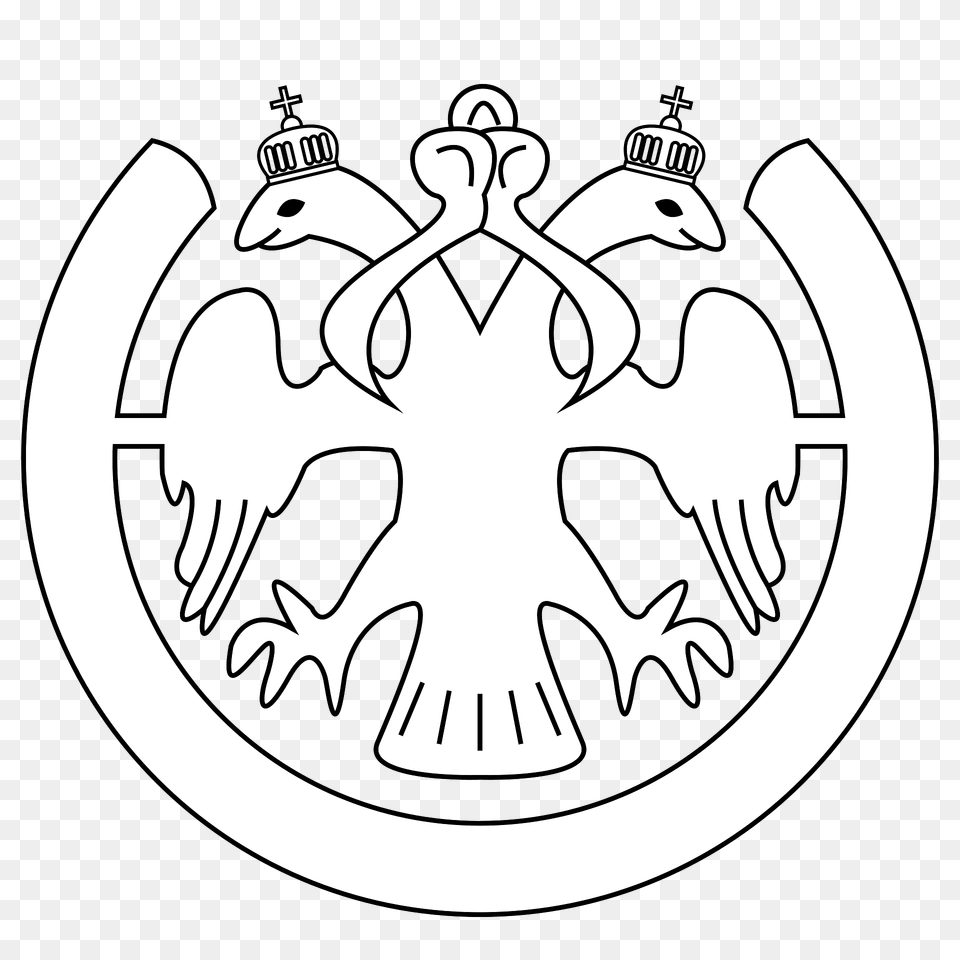 Coat Of Arms Of Gothia Clipart, Emblem, Logo, Symbol, Animal Png Image