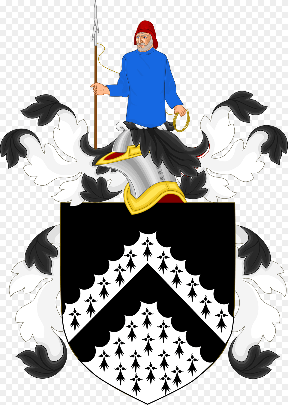 Coat Of Arms Of Grover Cleveland, Adult, Male, Man, Person Free Png Download