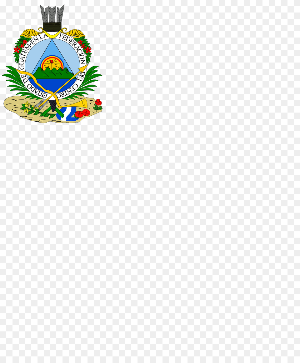 Coat Of Arms Of Guatemala 1825 1843 Clipart, Logo, Symbol Free Png Download