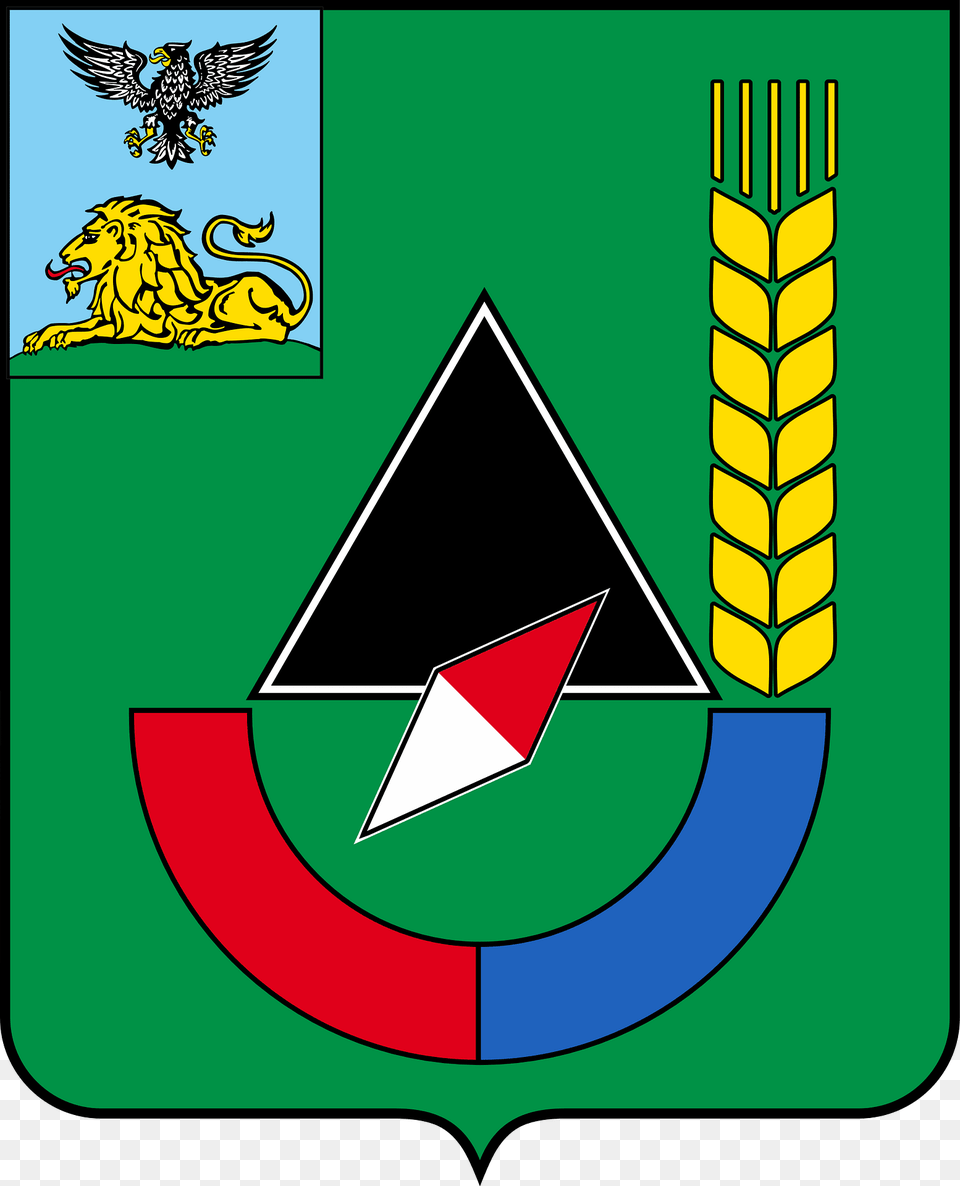 Coat Of Arms Of Gubkin Belgorod Oblast Clipart, Animal, Lion, Mammal, Wildlife Png Image