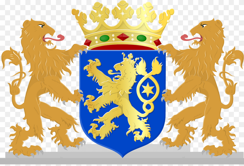 Coat Of Arms Of Hattem Clipart, Animal, Dinosaur, Reptile Png Image