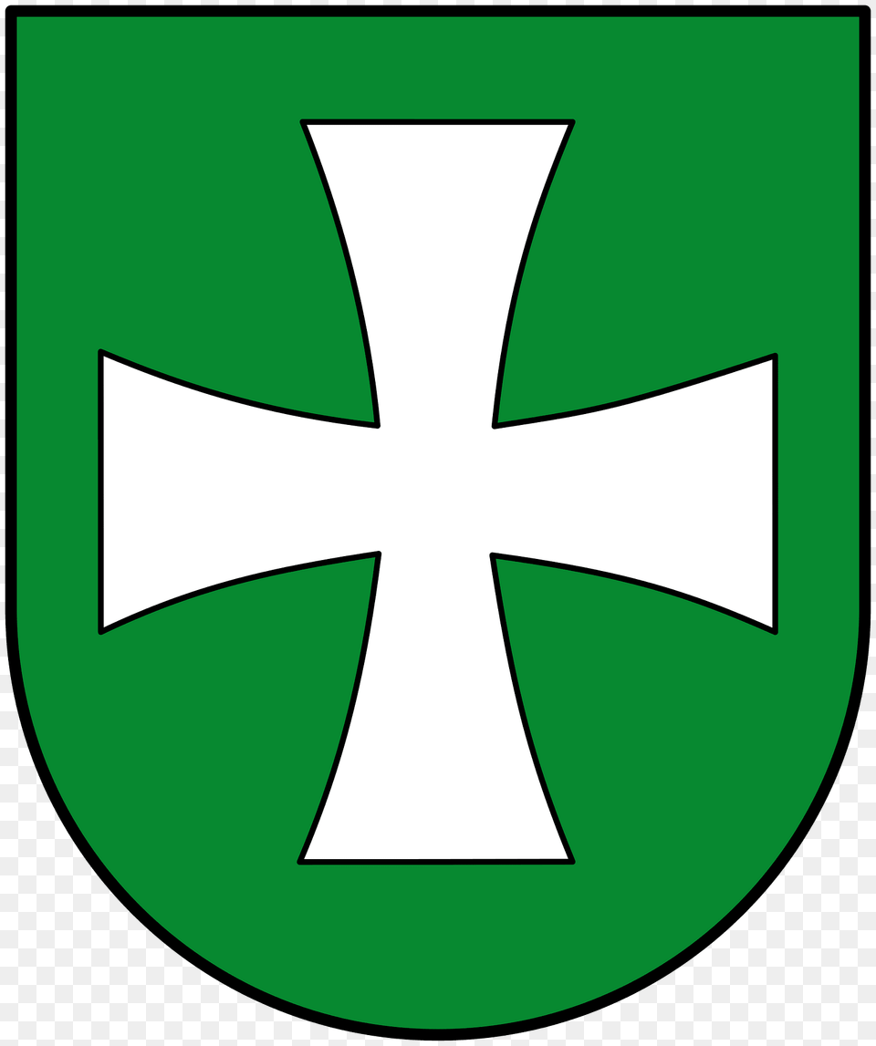 Coat Of Arms Of Heiligenkreuz Clipart, Symbol, Cross, Logo Free Png