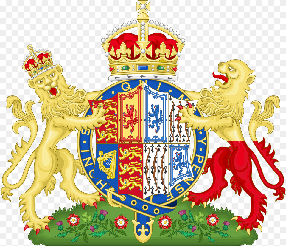 Coat Of Arms Of Hm Queen Elizabeth The Queen Mother Duchess Of Cornwall Coat Of Arms Free Transparent Png