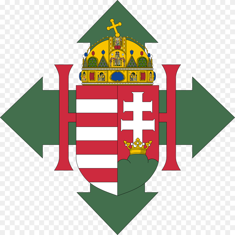 Coat Of Arms Of Hungary 1945 Clipart, Armor, Person, Shield, First Aid Free Transparent Png
