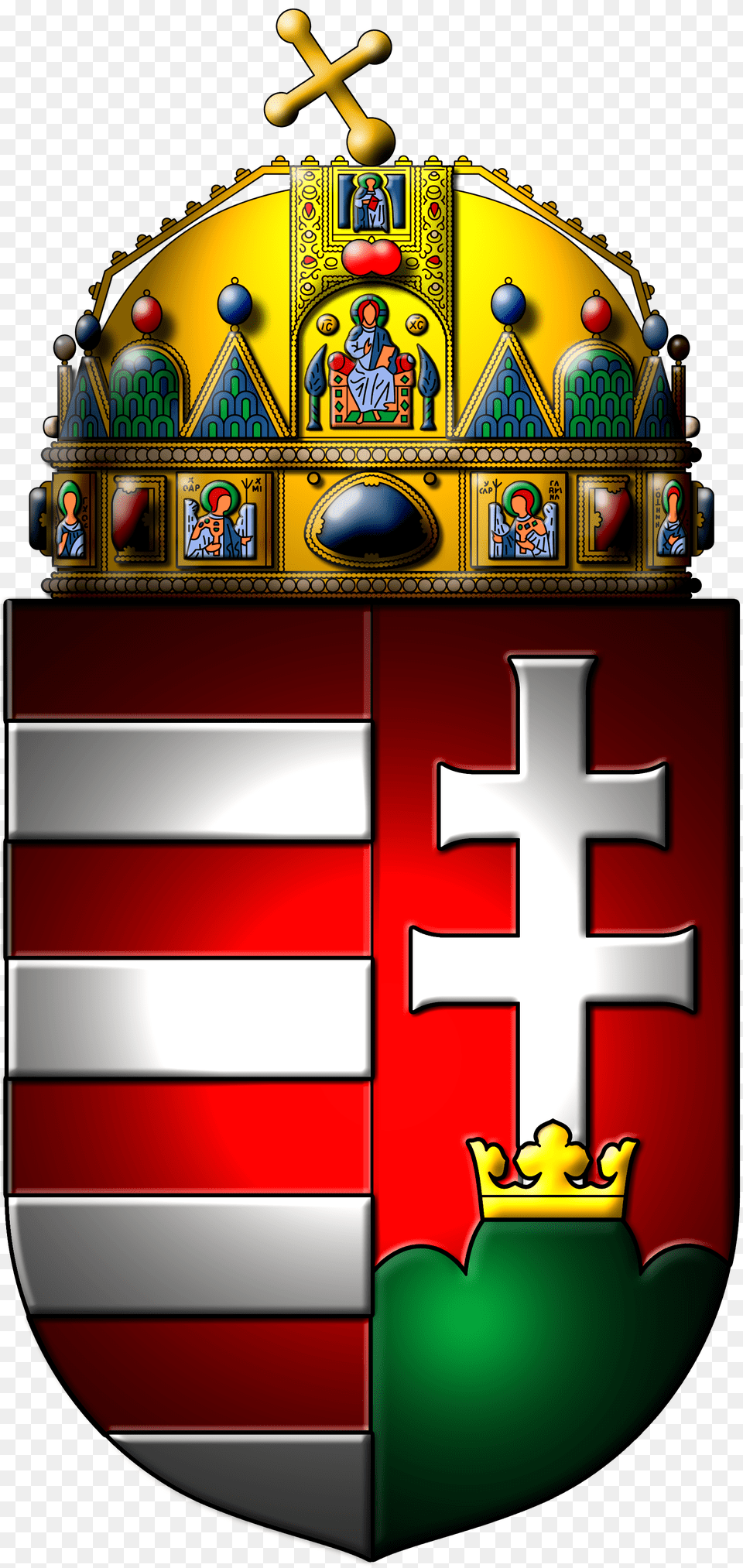 Coat Of Arms Of Hungary Hungarian Coat Of Arms, Gas Pump, Machine, Pump, Person Free Transparent Png