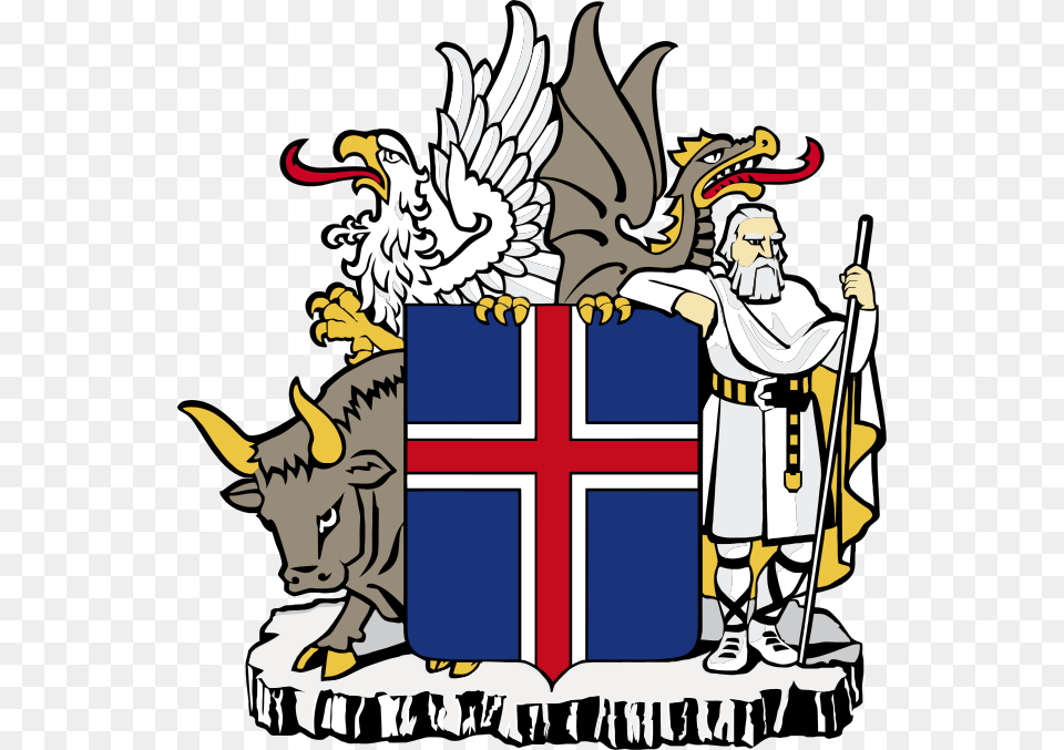 Coat Of Arms Of Iceland, Person, Face, Head Free Transparent Png