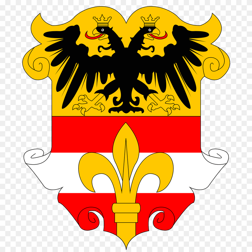 Coat Of Arms Of Imperial City Of Trieste Clipart, Emblem, Symbol, Logo Free Transparent Png