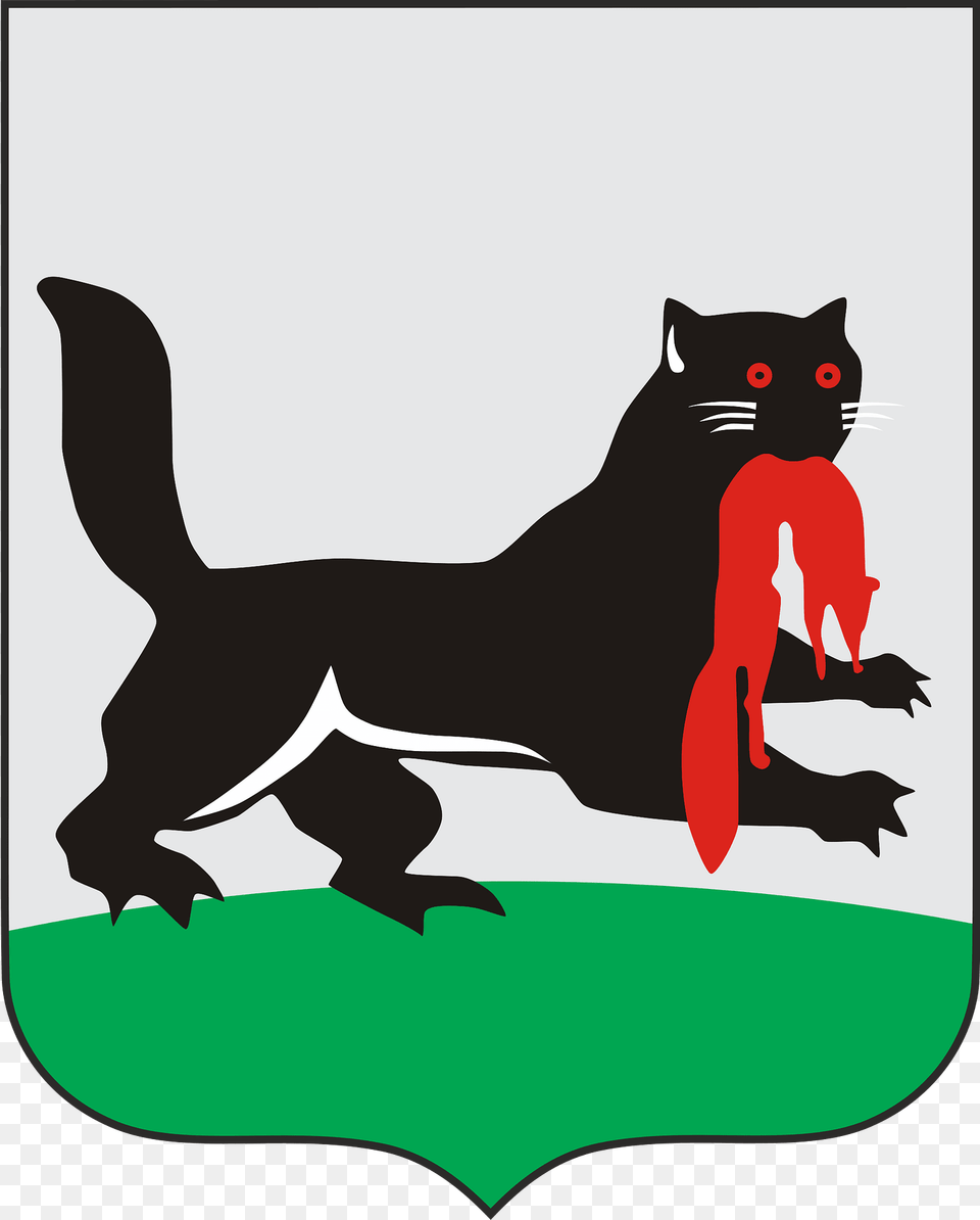 Coat Of Arms Of Irkutsk Clipart, Animal, Cat, Mammal, Pet Png Image