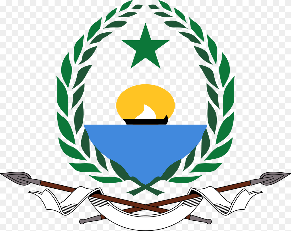 Coat Of Arms Of Maakhir Clipart, Symbol, Green Png