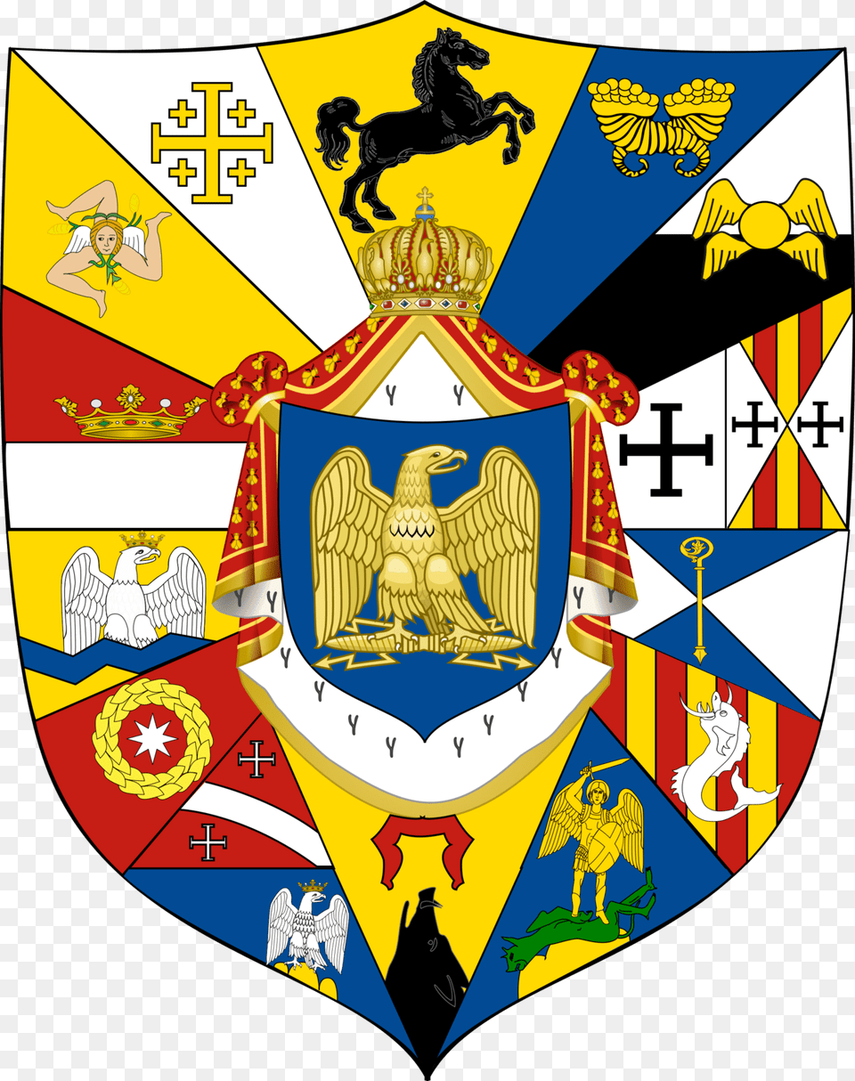 Coat Of Arms Of Naples, Armor, Shield, Baby, Person Png